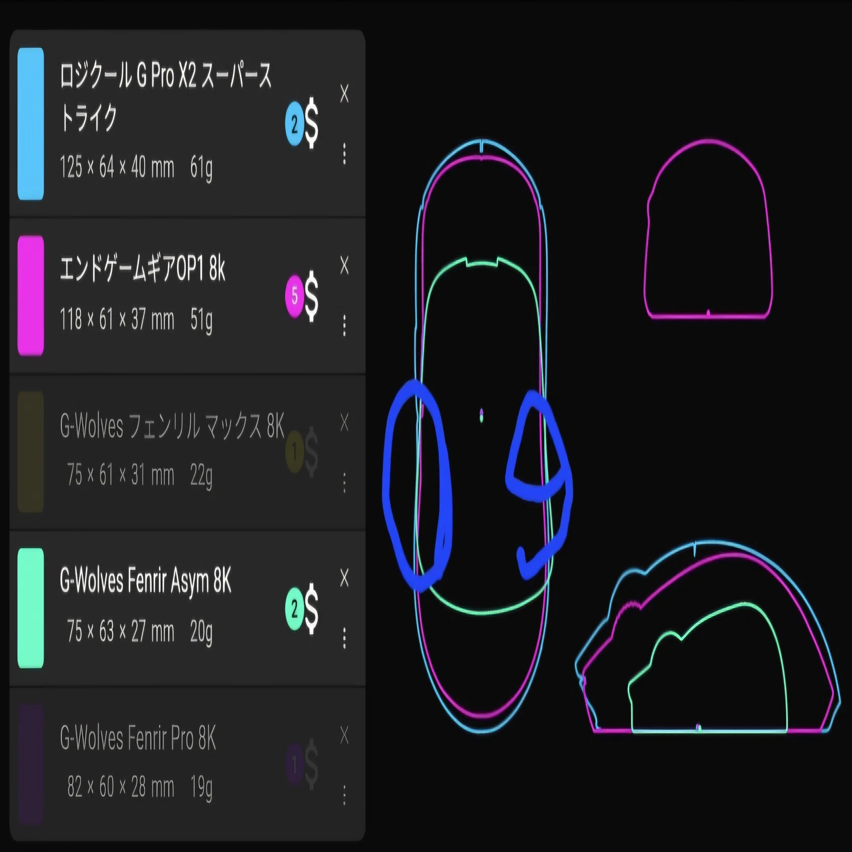 G-Wolves Fenrir Asym 8K が神である理由｜sappir