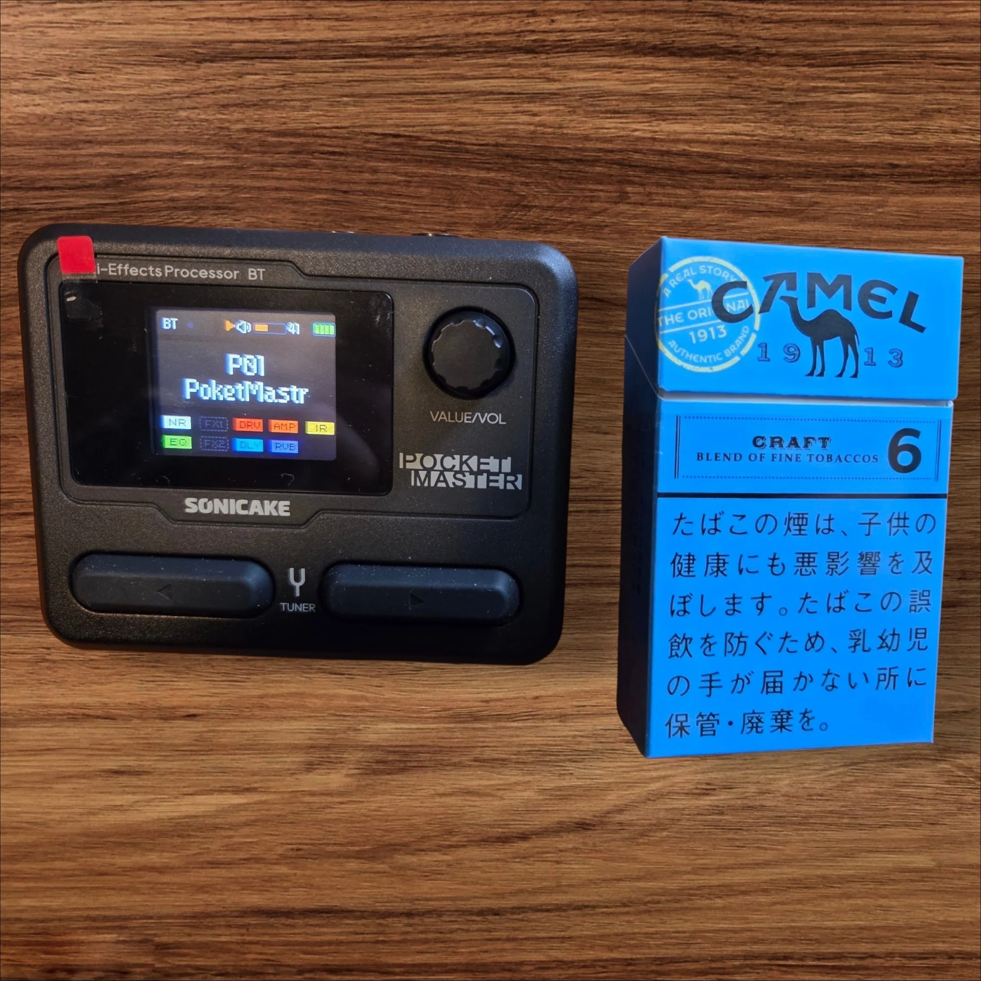 機材レビュー】話題の超小型マルチ『SONICAKE Pocket Master』を買って