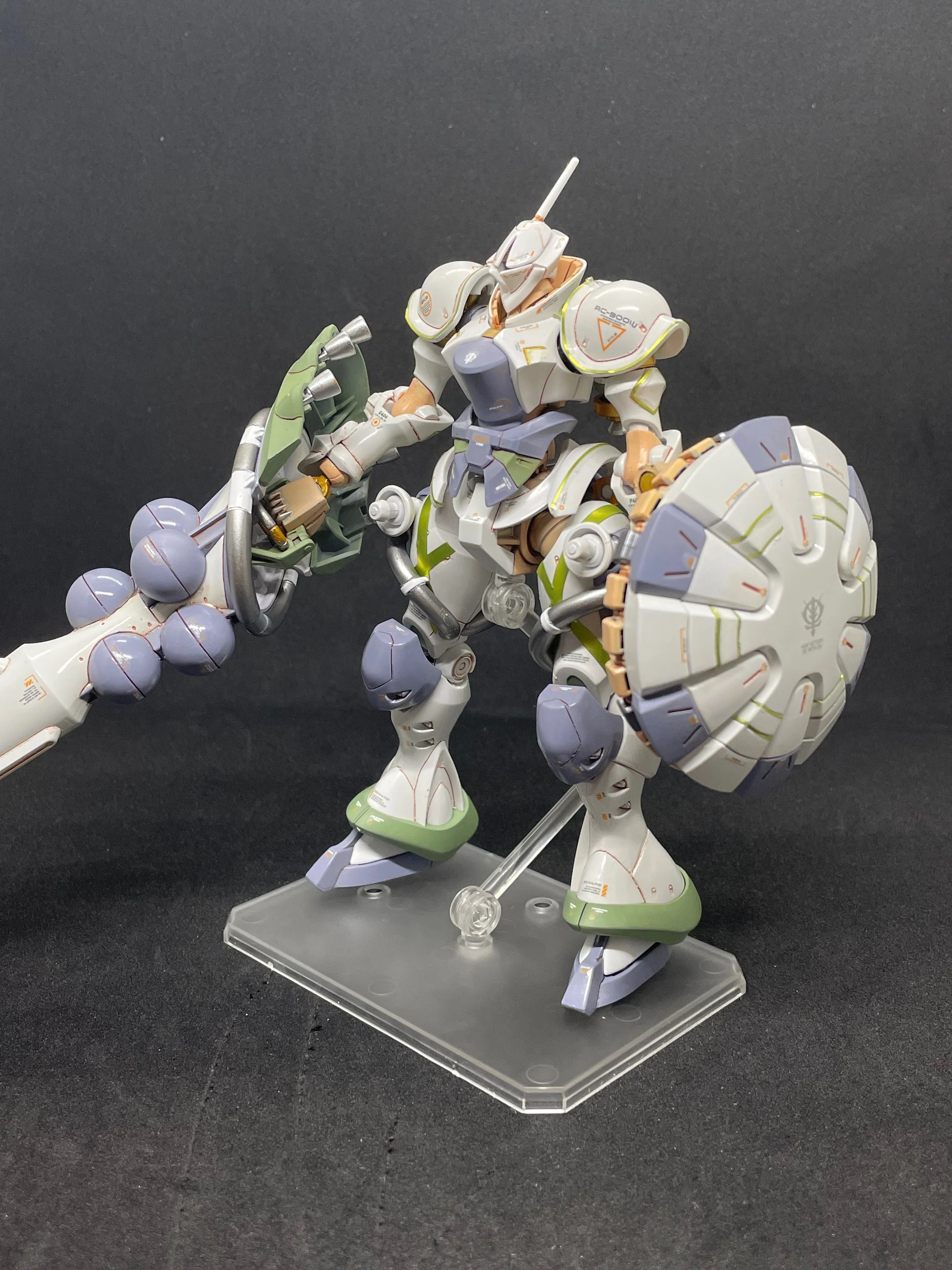 1/144エクザベ専用ギャン(GQ版)をつくってみた｜こねこなめこ