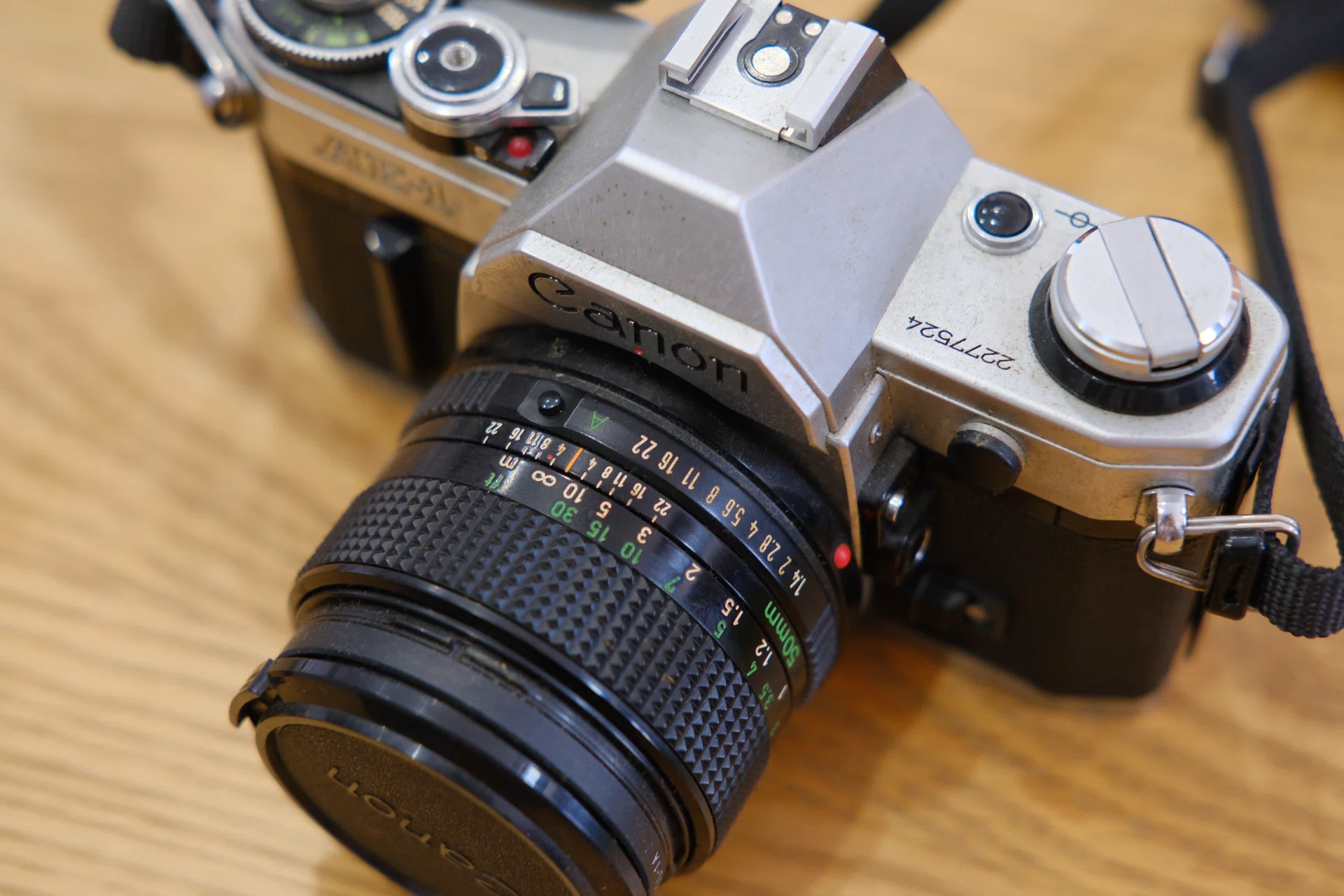 Canon NewFD 50mm F1.2 小カビあり オールドレンズ、カビ取り前後でどうなった？Canon New FD50mm F1.4