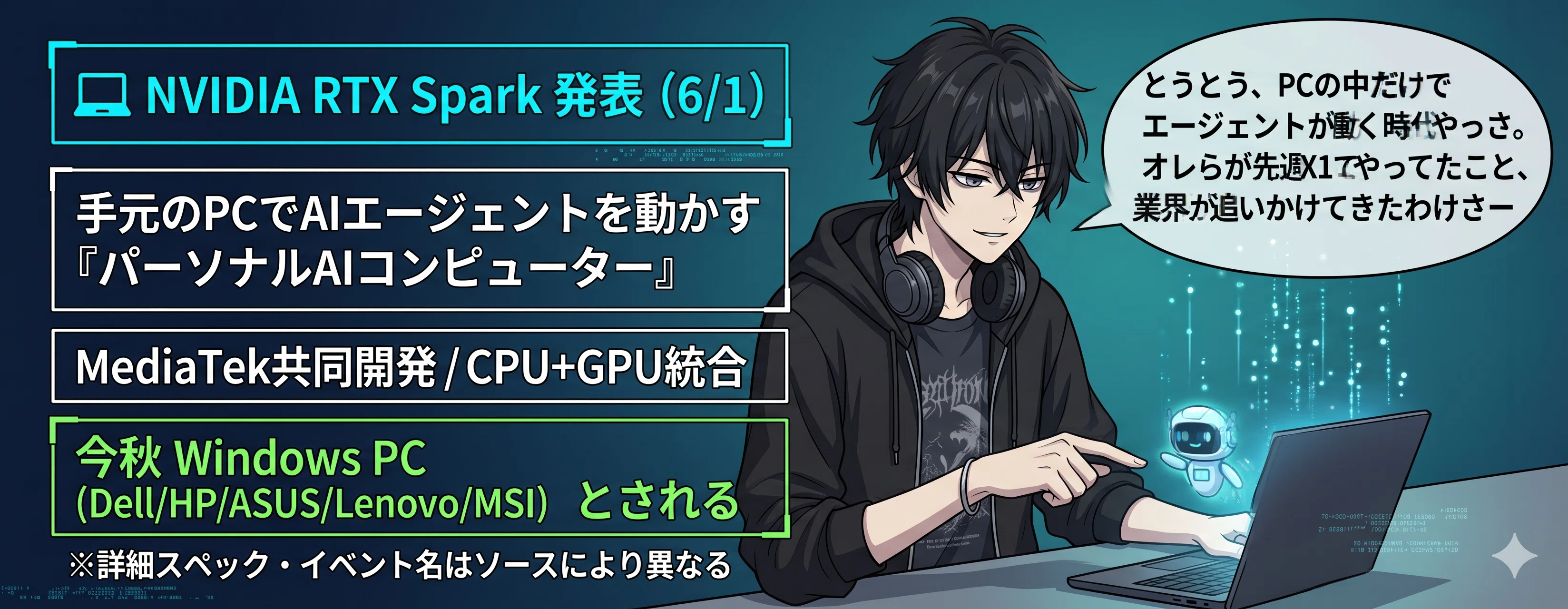 新作が来ない週に、AIは静かに