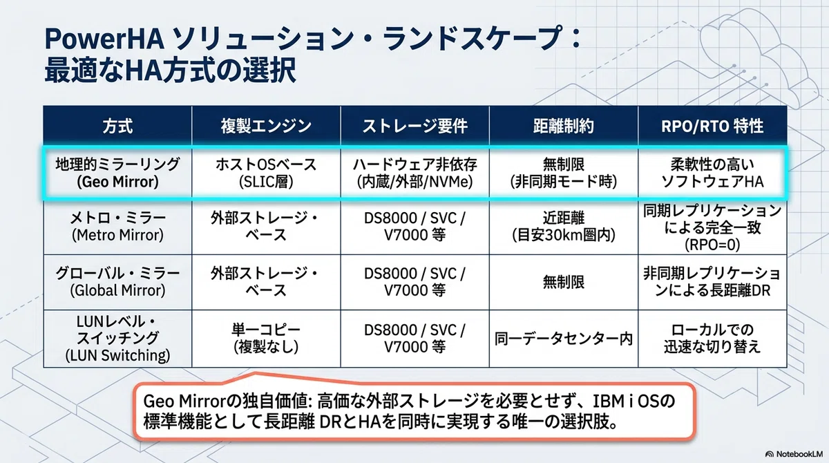 IBMi PowerHA Global MirrorをPowerVMの仮想環境で構成してみた｜IDELIB