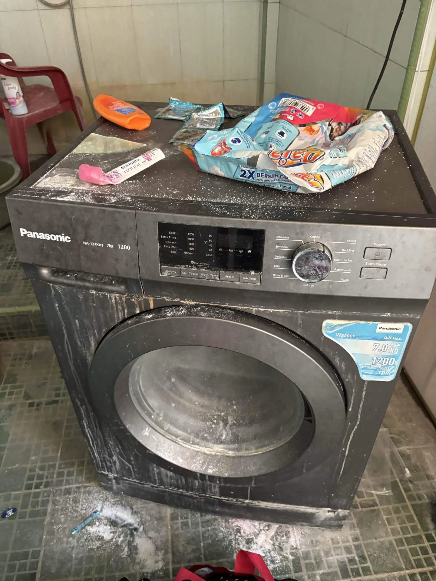 洗濯機  商談中 東ティモール】洗濯機を失った🧺不便も面倒も楽しみたい