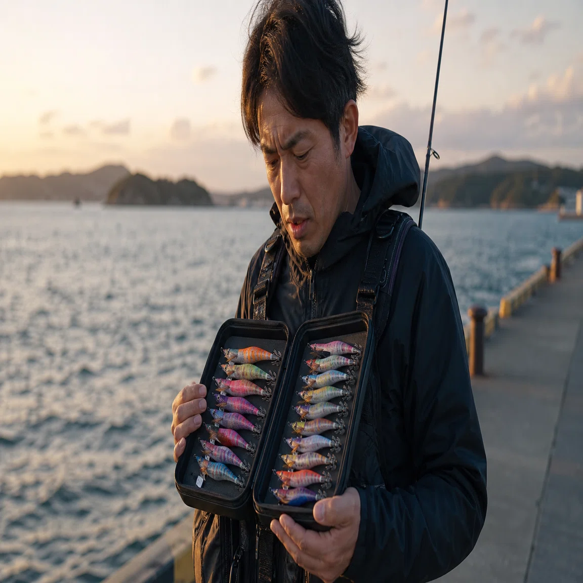 エギ王K 3号を2本だけ選ぶなら「軍艦グリーン」と「ムラムラチェリー