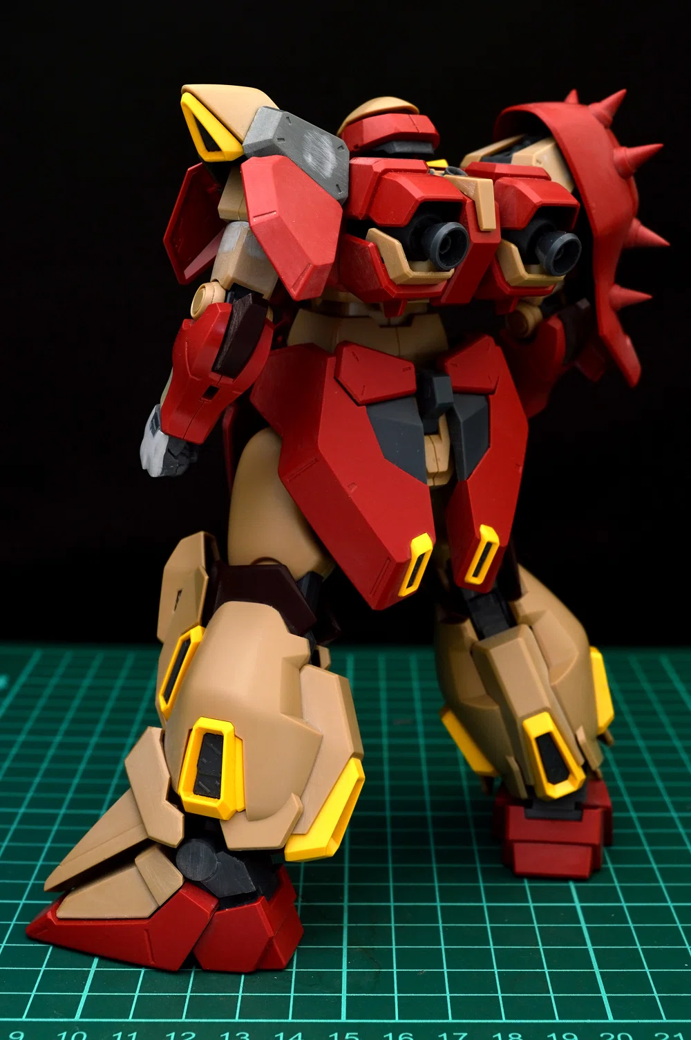 Vol.12.3 HGUC メッサーM01型 ガウマン機を製作する第四回、下地処理