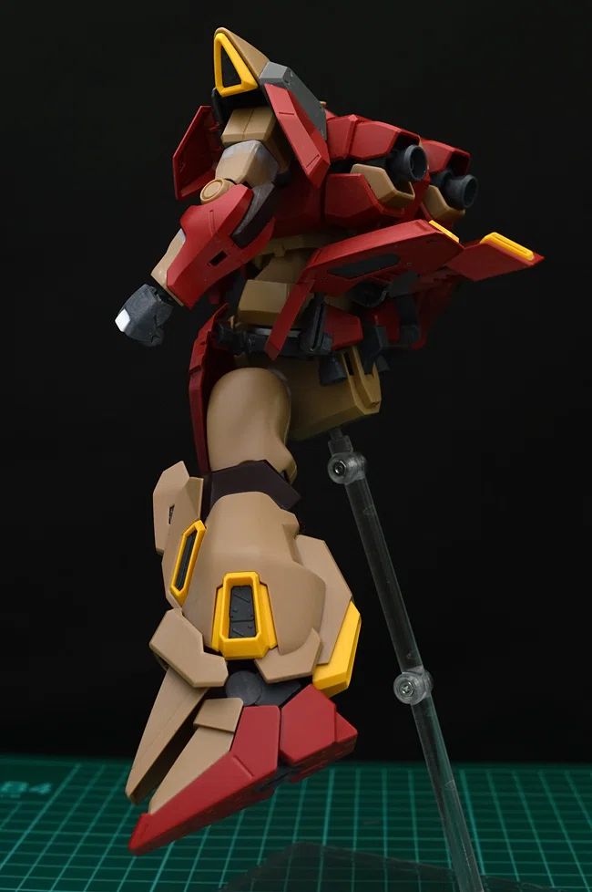 Vol.12.3 HGUC メッサーM01型 ガウマン機を製作する第四回、下地処理