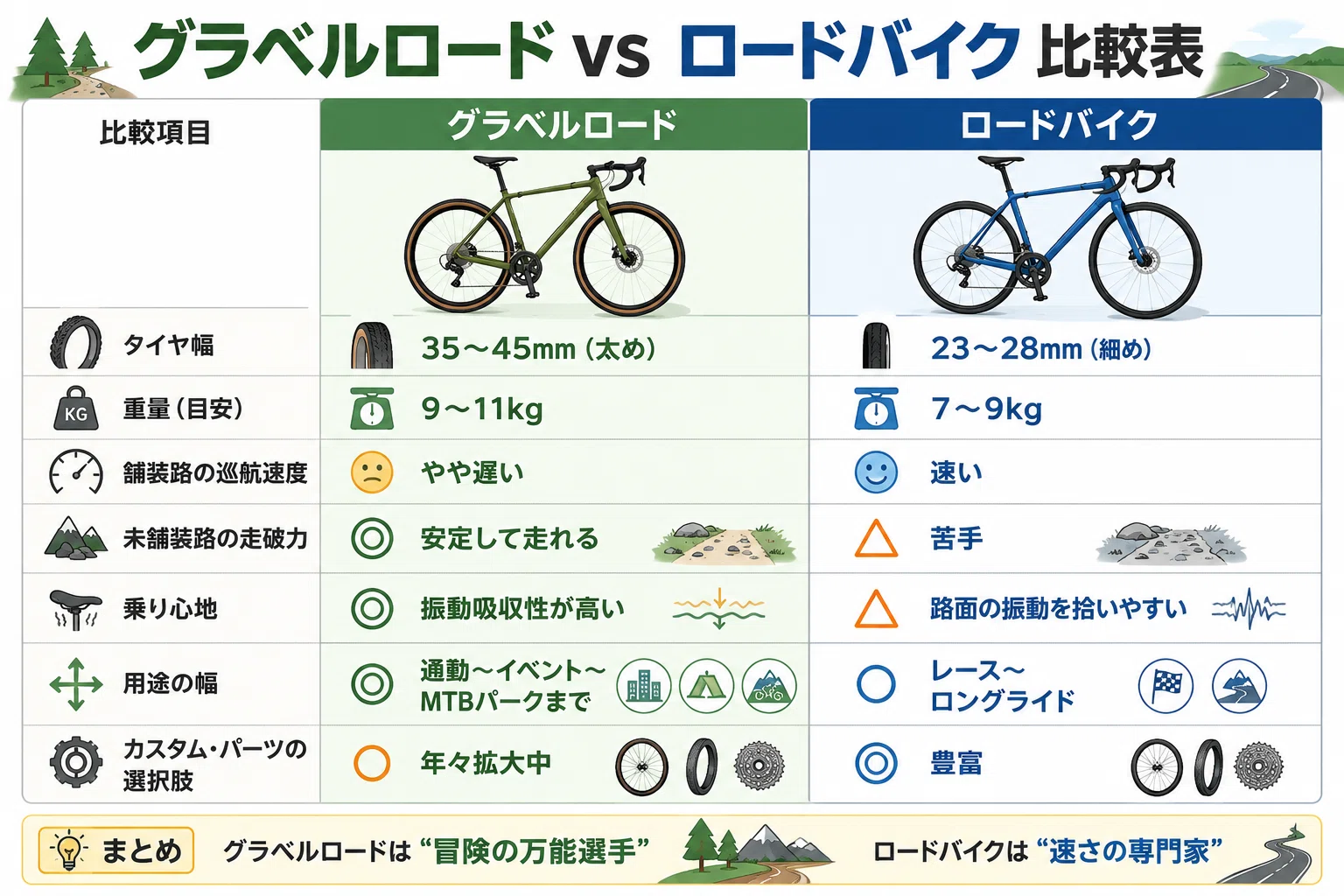 本音】グラベルロードで後悔する人の共通点5つ｜買う前に知りたかった
