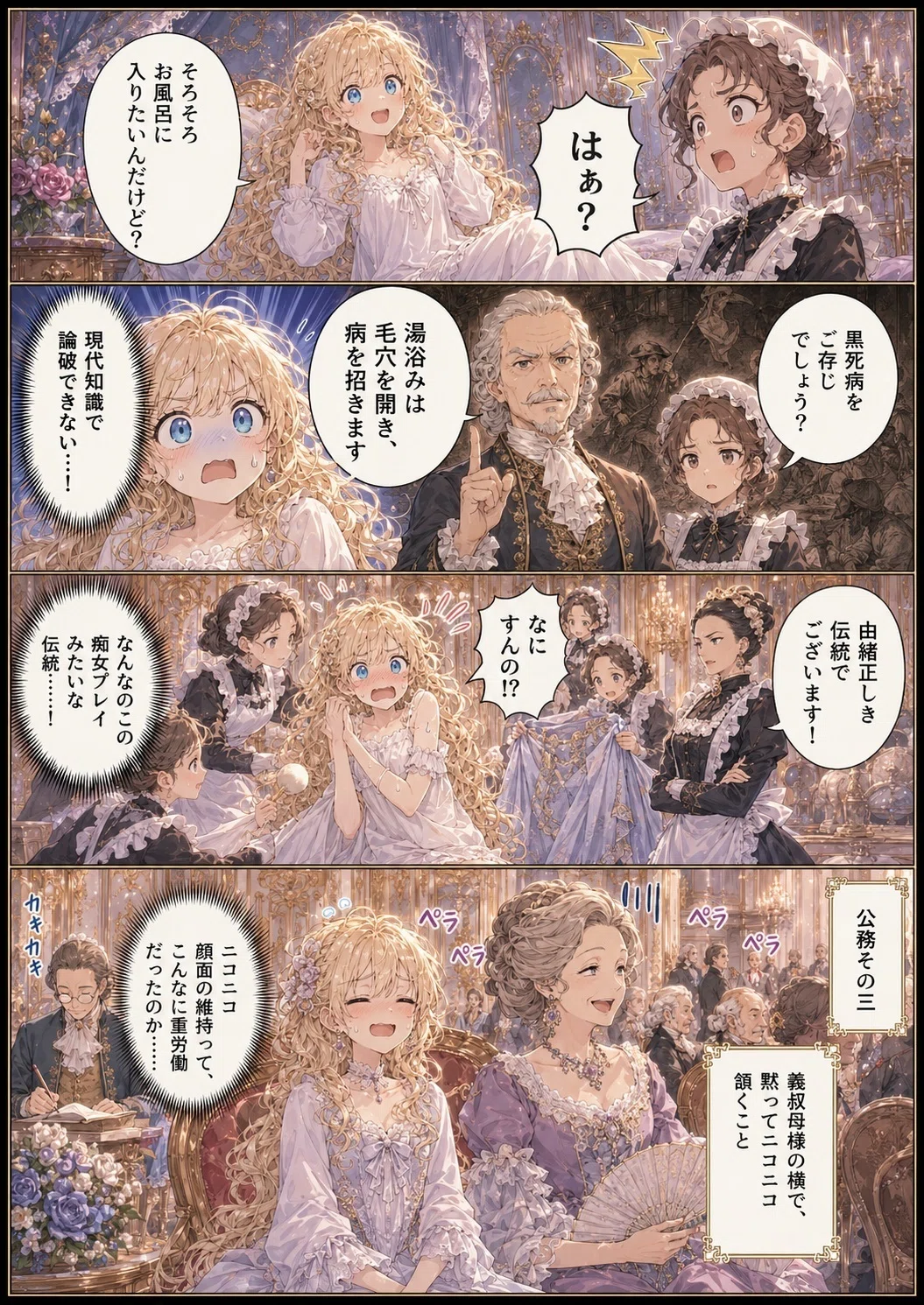 悪役令嬢に転生したかったのに、マリー・アントワネットでした。という