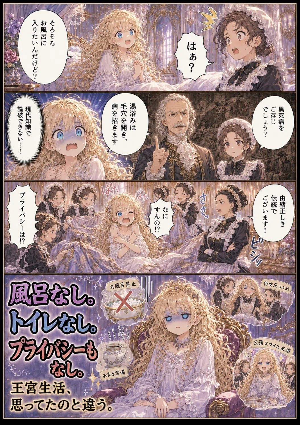 悪役令嬢に転生したかったのに、マリー・アントワネットでした。という