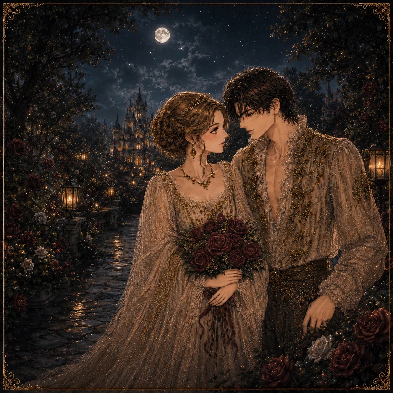 薔薇だけが知っている夜— La nuit que seules les roses connaissent｜Anna