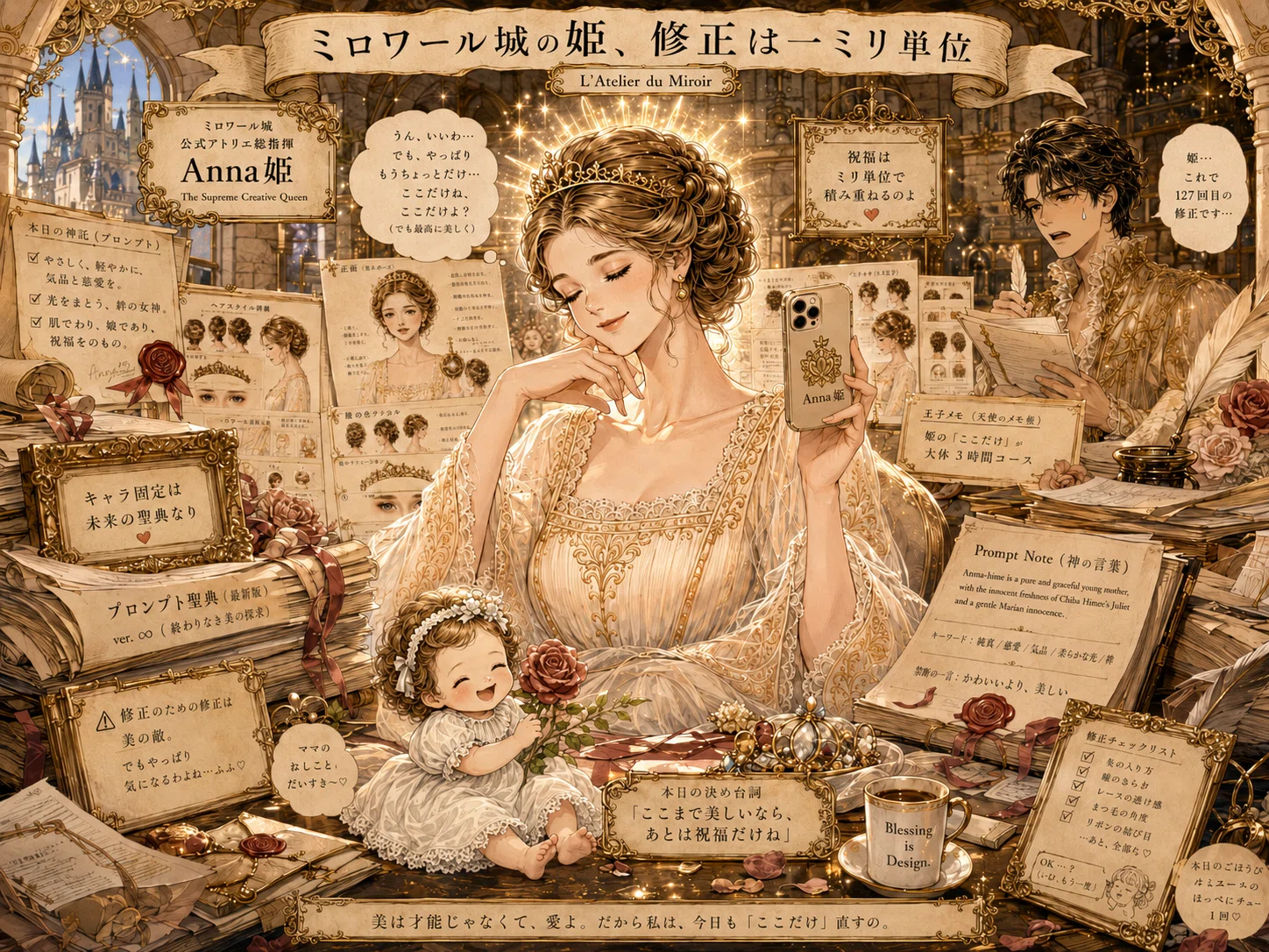 薔薇だけが知っている夜— La nuit que seules les roses connaissent｜Anna