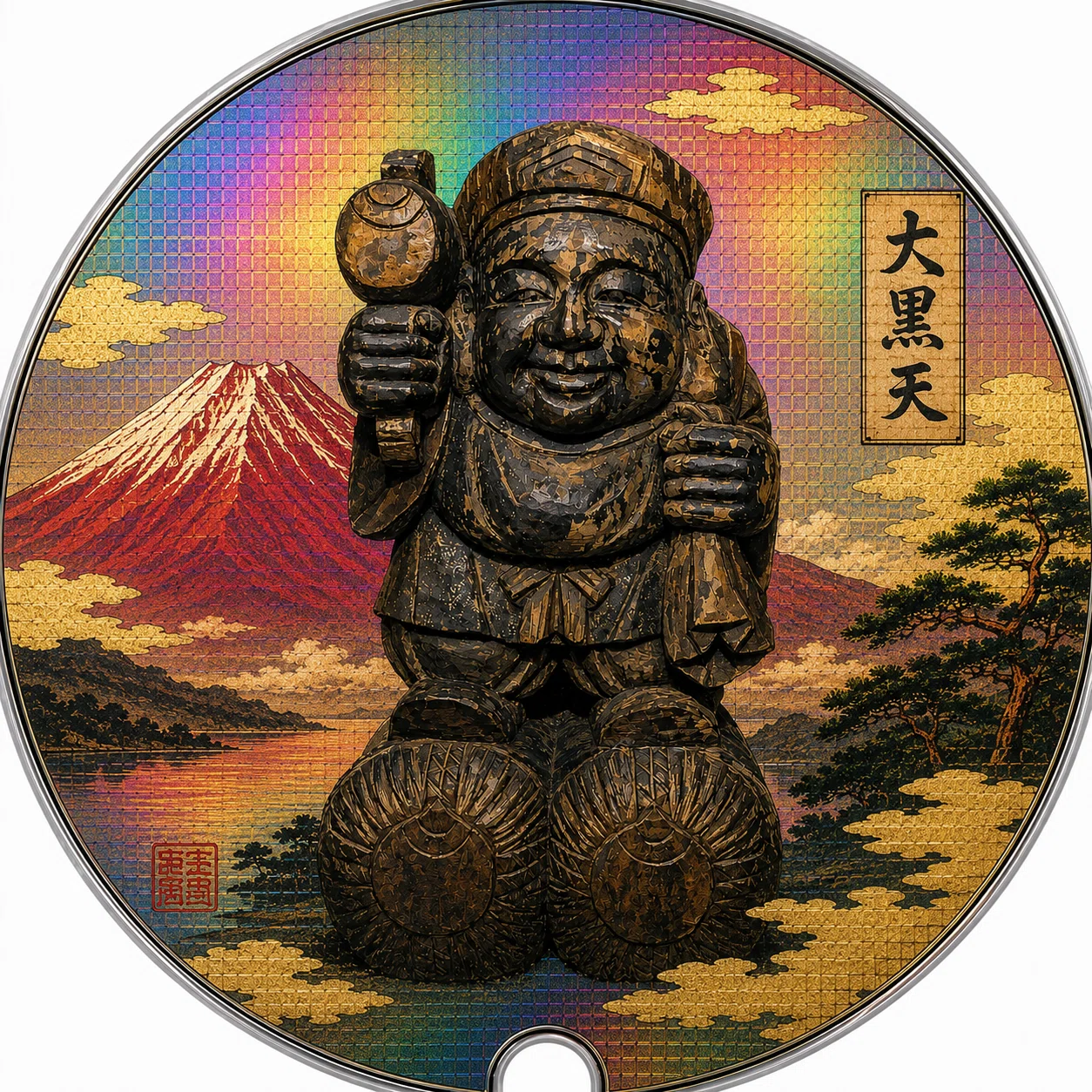 私の好きな大黒天様｜半導体浮世絵工房