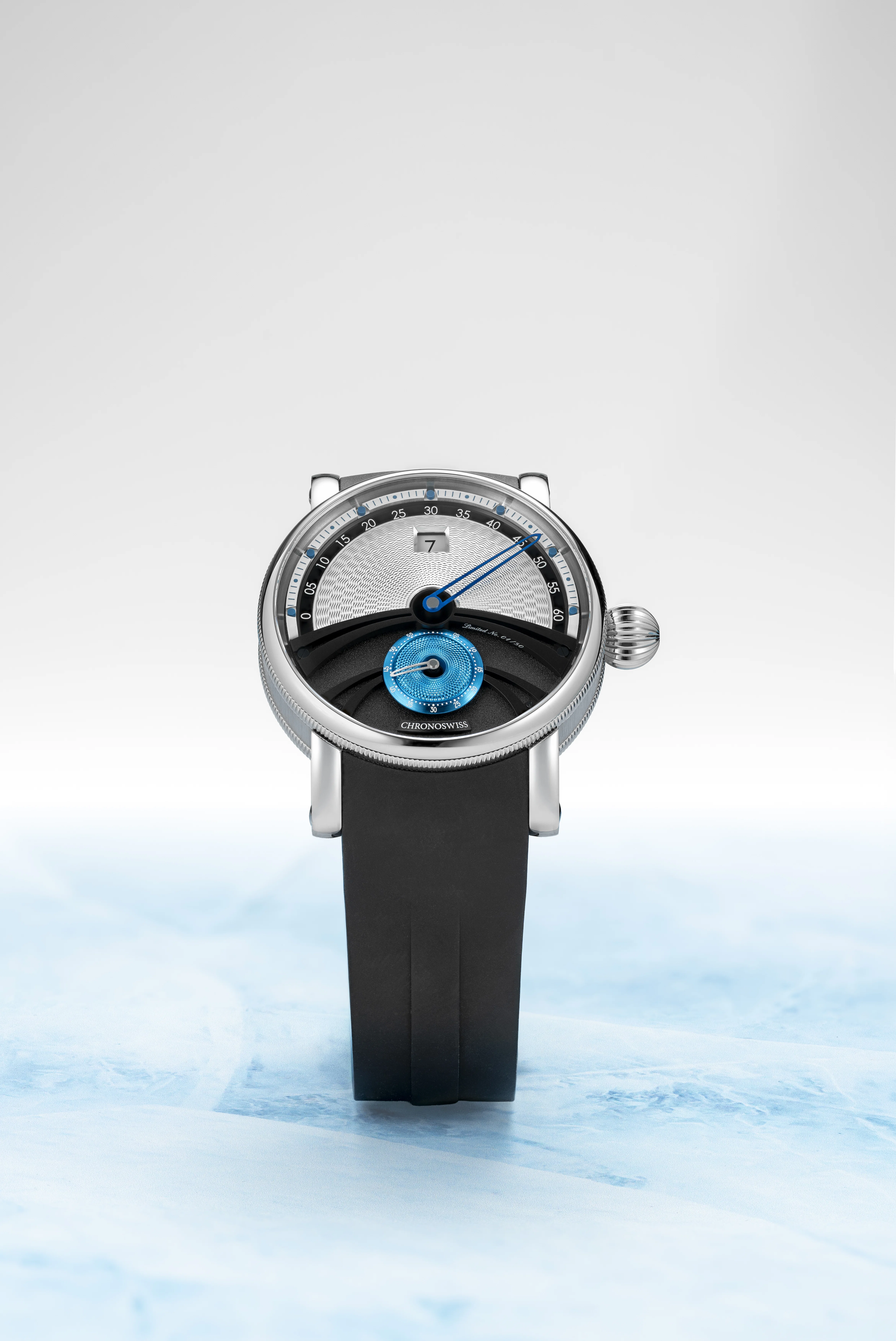 グラディウス（Ⅱ）（Ⅲ） 2026 New Release Delphis Glacier CH-1423T.1-BKSI｜CHRONOSWISS