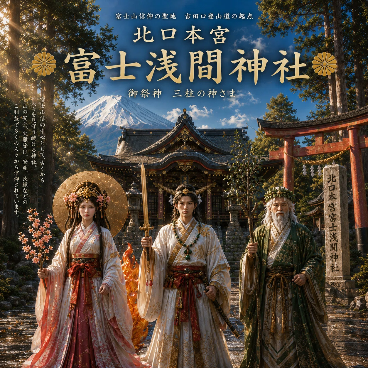 神様のつぶやきNo.74 北口本宮冨士浅間神社｜hideji3623