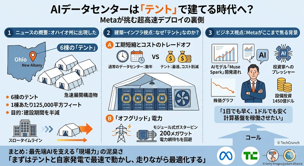 新品 2TB 7200rpm 高信頼 安心 AIデータセンタークリエイター 高騰 AIデータセンターは「テント」で建てる時代へ？Metaが挑む超高速