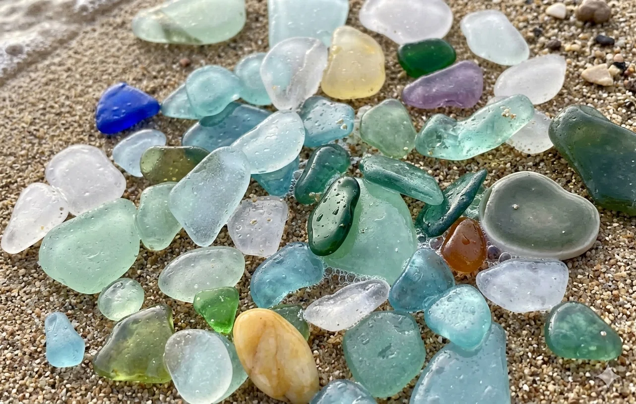 Why is sea glass so often blue or green? ??｜IKUMA M