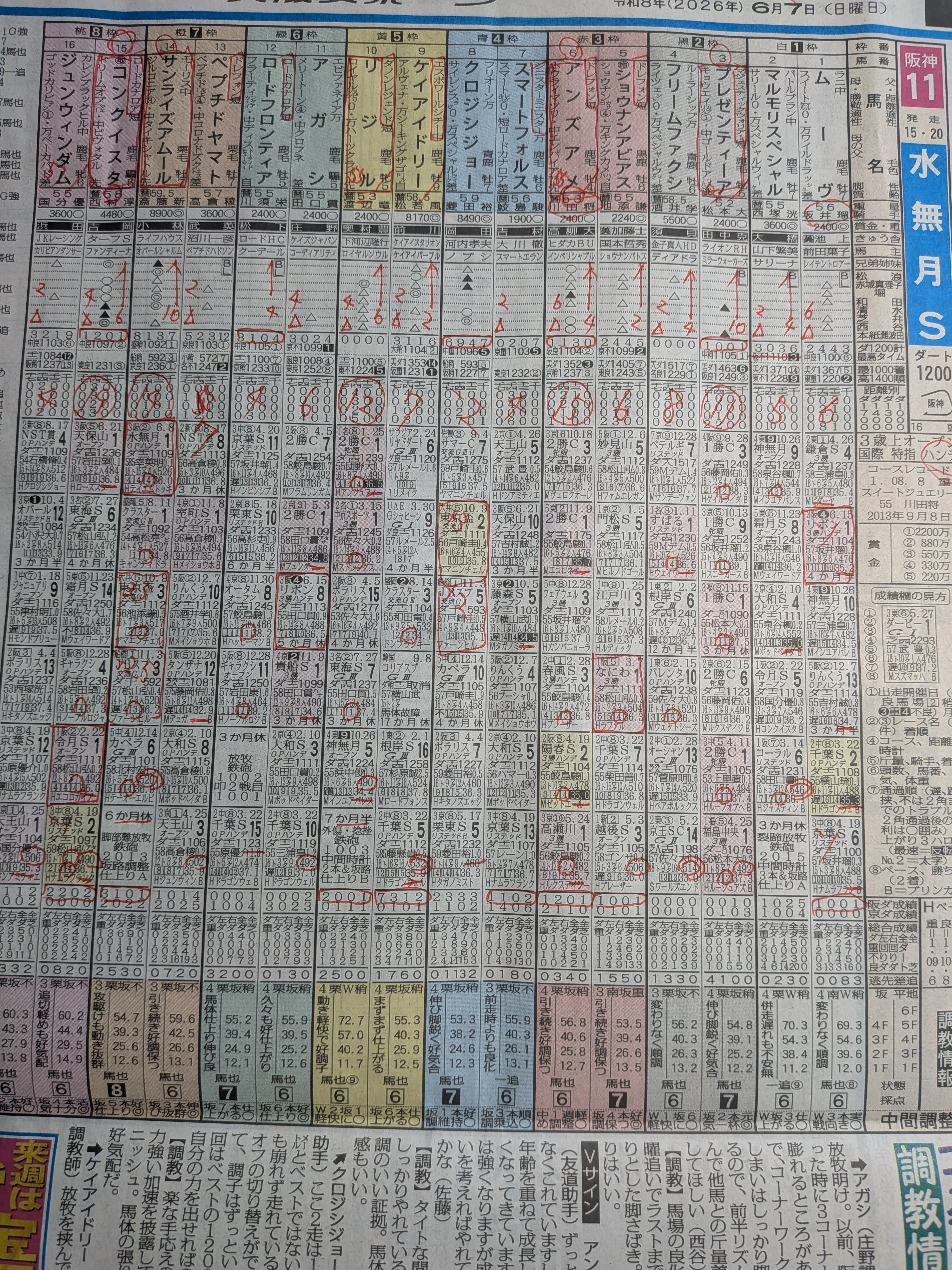 競馬予想 検証32】あの時、赤ペンはなぜその馬を選んだのか。書き込ん