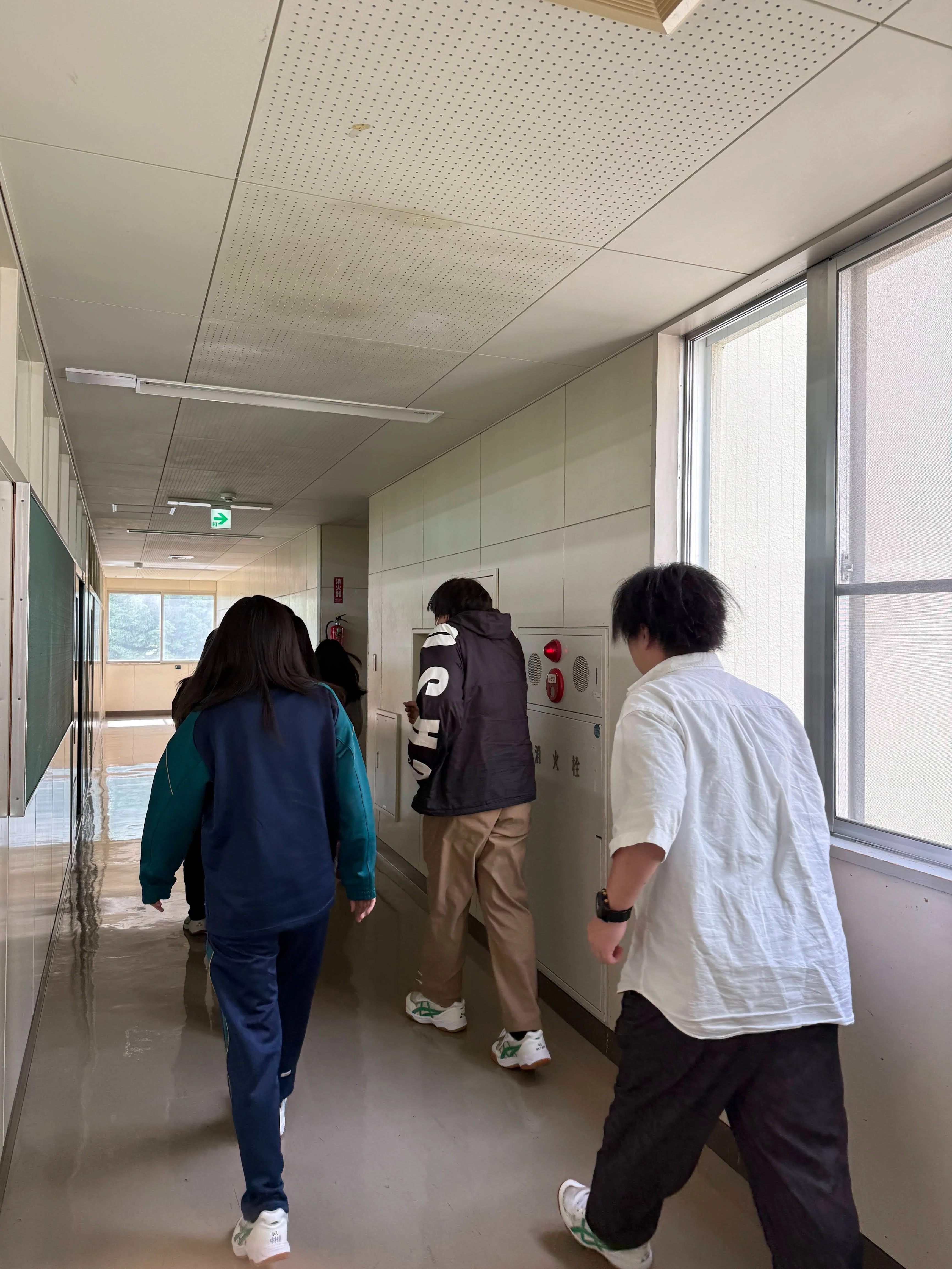 6月5日（金）避難訓練｜北海道追分高等学校公式note