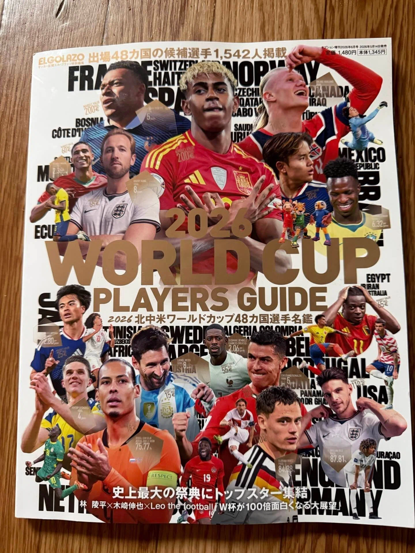 1548 Magazine Theory 44 | 2026 WORLD CUP PLAYERS GUIDE 2026 North