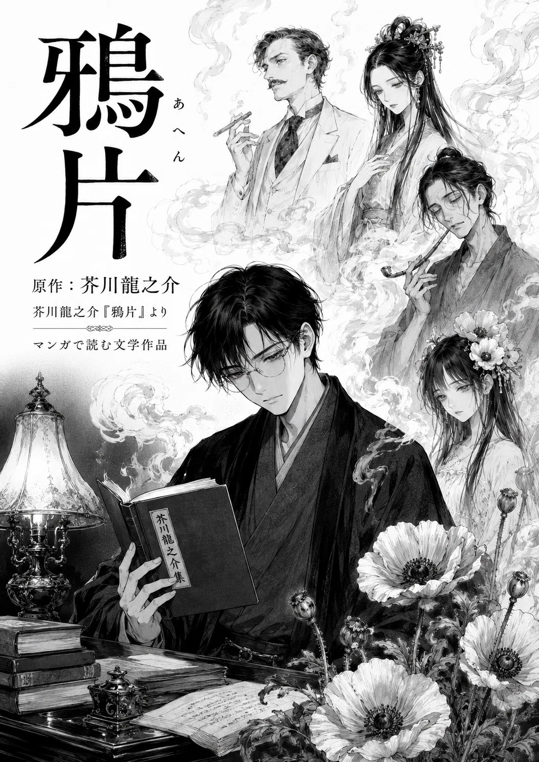 芥川龍之介 鴉片 マンガ化｜山田園