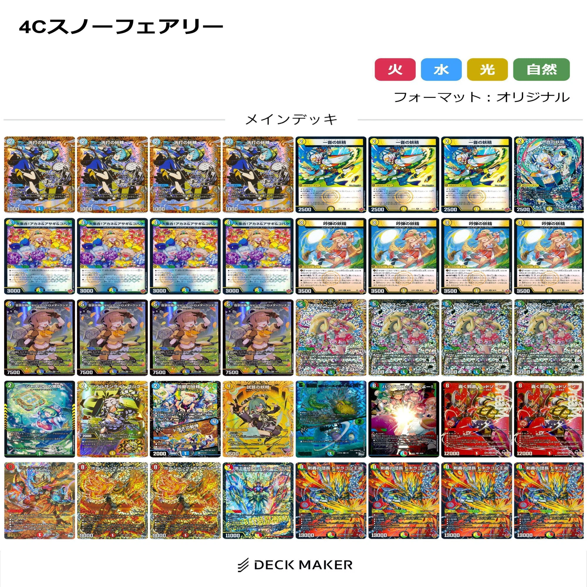 CS入賞】4Cスノーフェアリーについて【逆札篇1弾環境】｜ナガン
