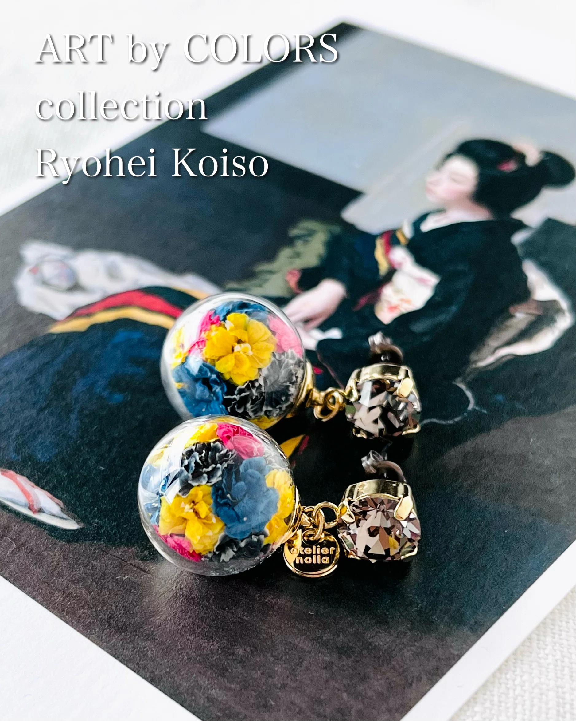 NEW❗️「Art by colors」collection🎨(小磯良平『日本髪の娘