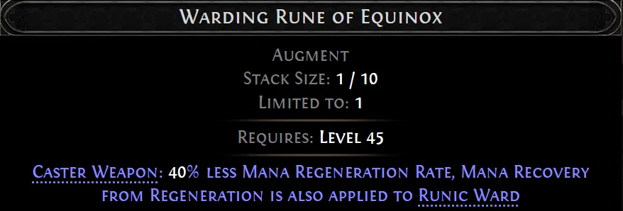 Advanced Warding Rune 2026-06-08 PoE2 0.5 (3)|YomiR