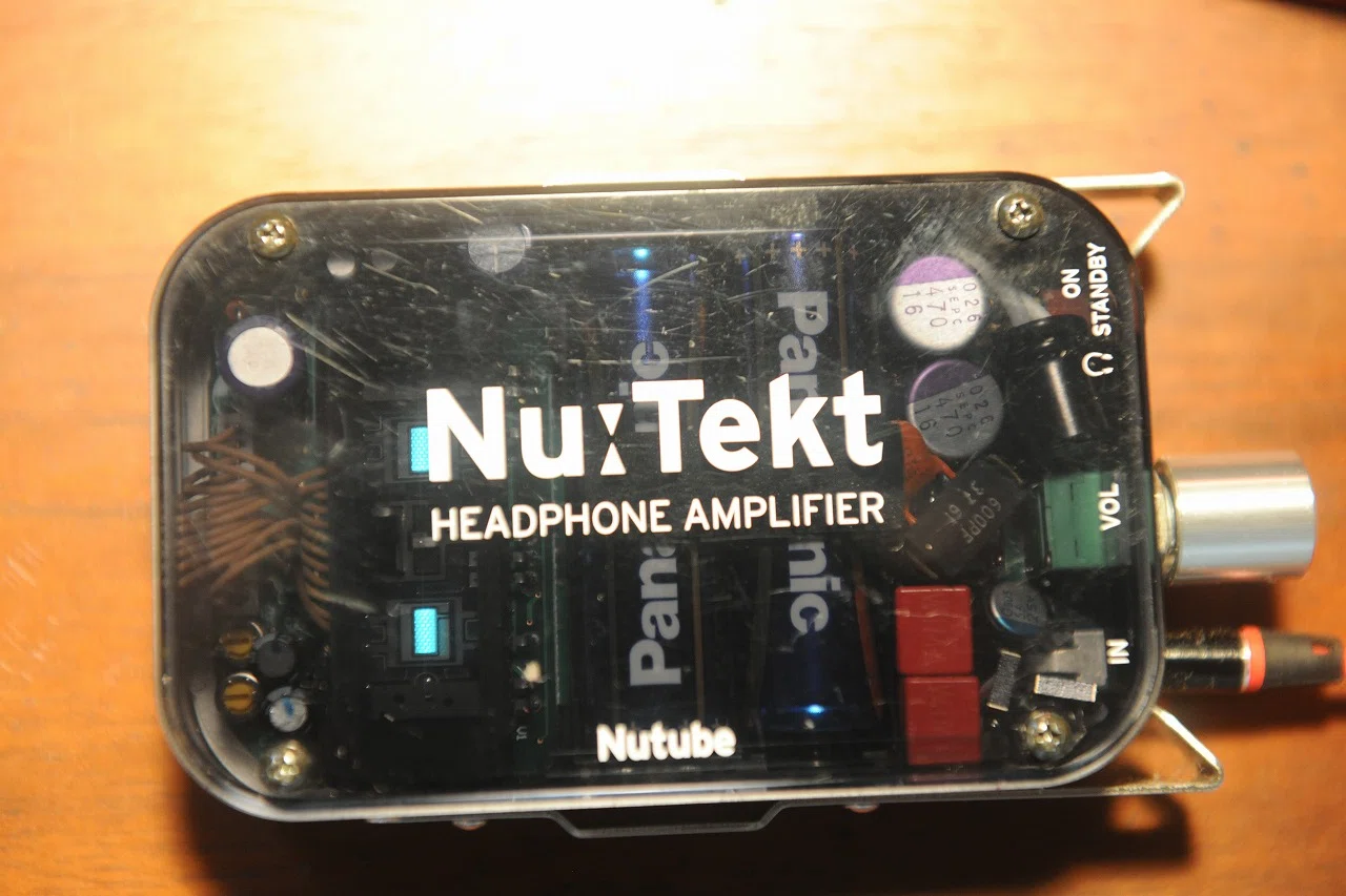 真空管式のKORG Nu:Tekt HA ヘッドフォンアンプキットを自己責任で改造