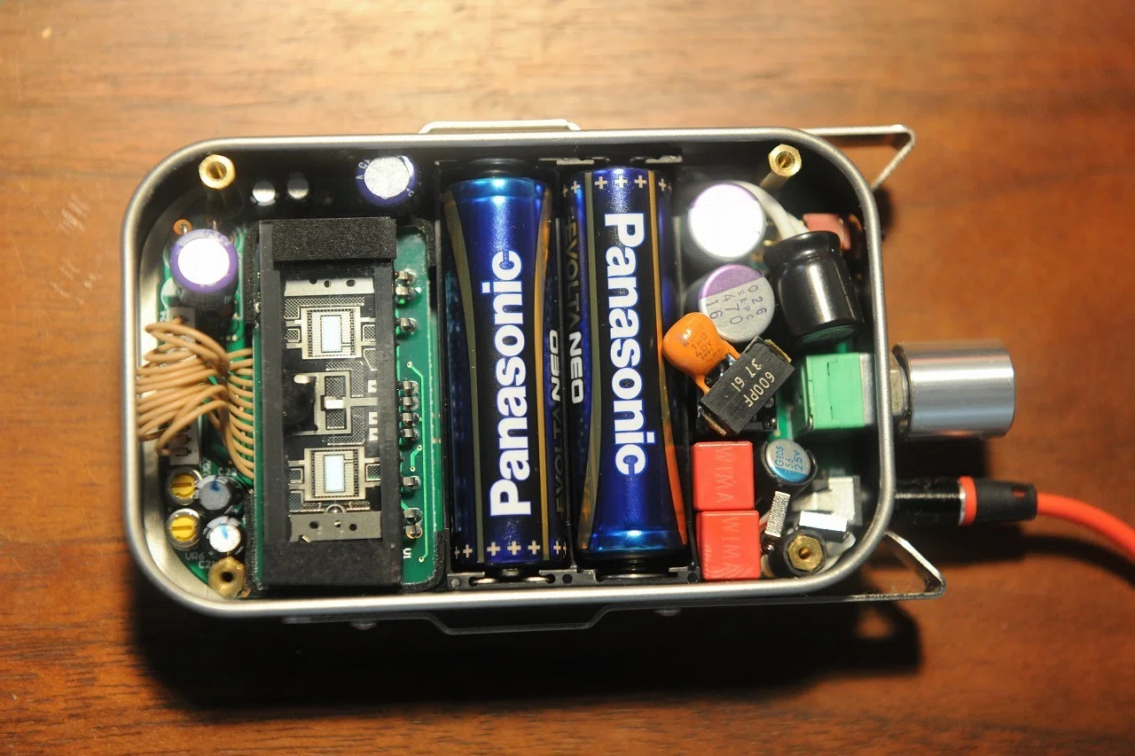 真空管式のKORG Nu:Tekt HA ヘッドフォンアンプキットを自己責任で改造