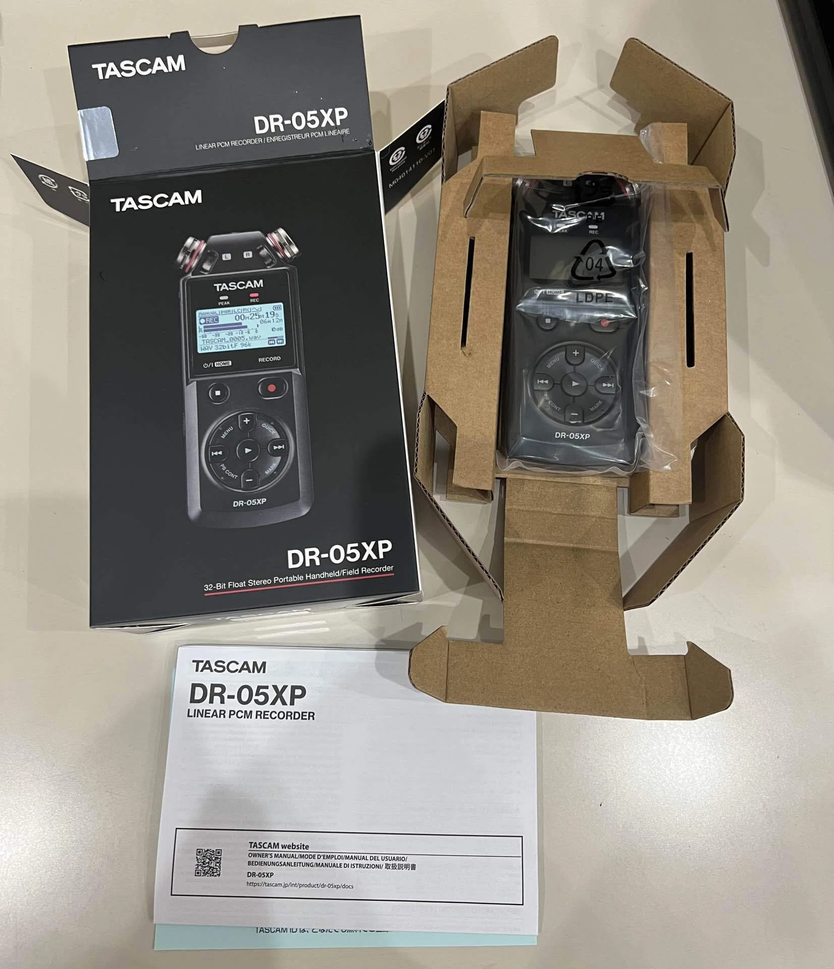 ポータブルレコーダーTASCAM DR-05XP 初使用｜シェリー🚩