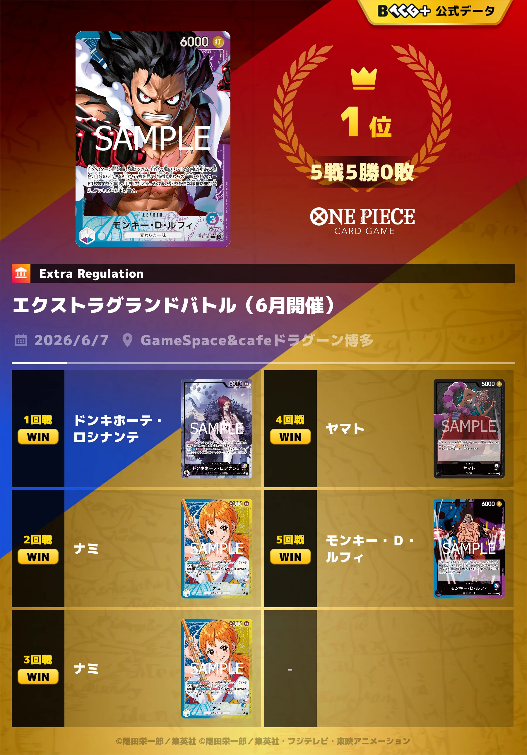 青紫ルフィ　デッキパーツ　スタンダード　エクストラ 青紫ルフィー デッキ 青紫ルフィデッキ ワンピースカード 青紫ルフィ