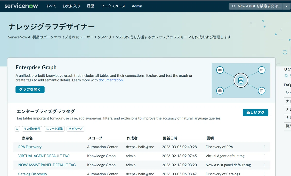 ServiceNow純正 Knowledge Graph を徹底解剖する ―― data.world に置き換わる前に、AIエージェントへの ...