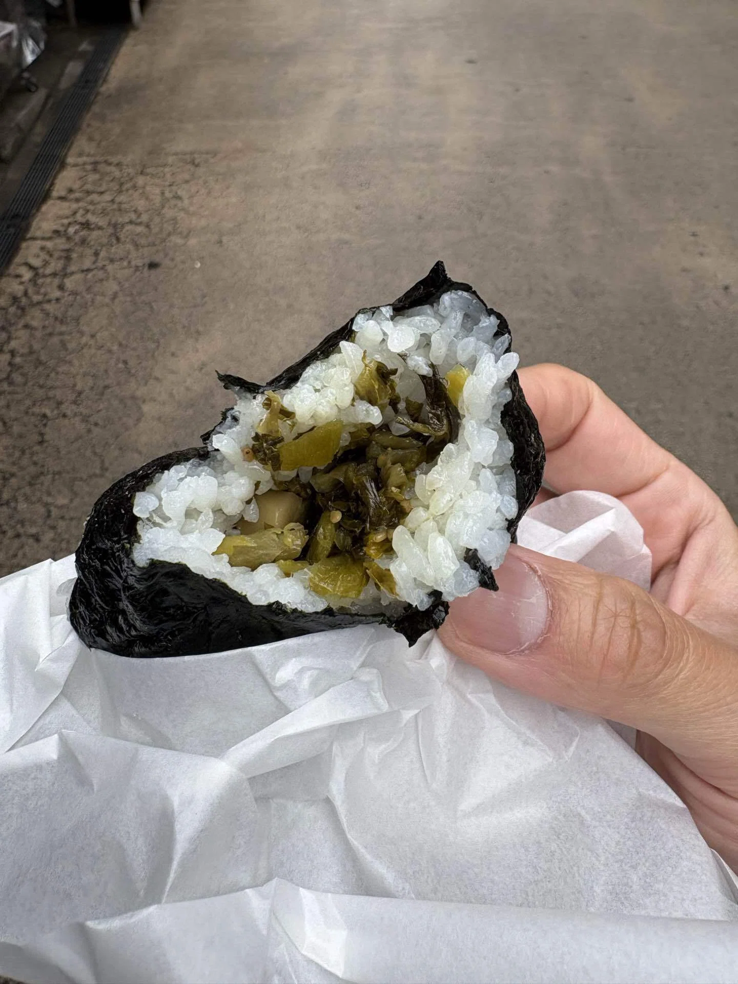 Searching for Early Morning Onigiri in Kamakura 2: Takana Onigiri