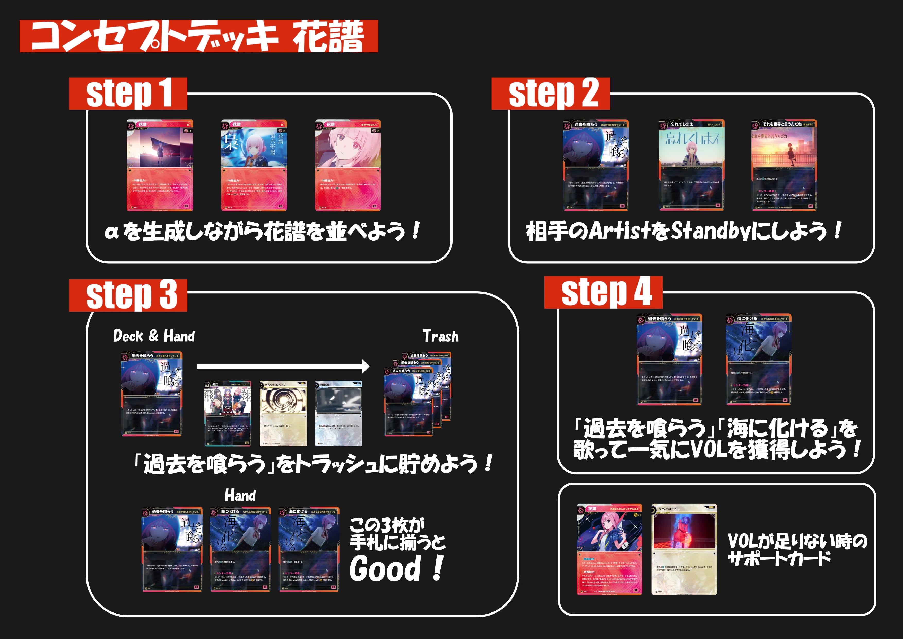 神椿TCG】コンセプトデッキ【花譜】｜seseri
