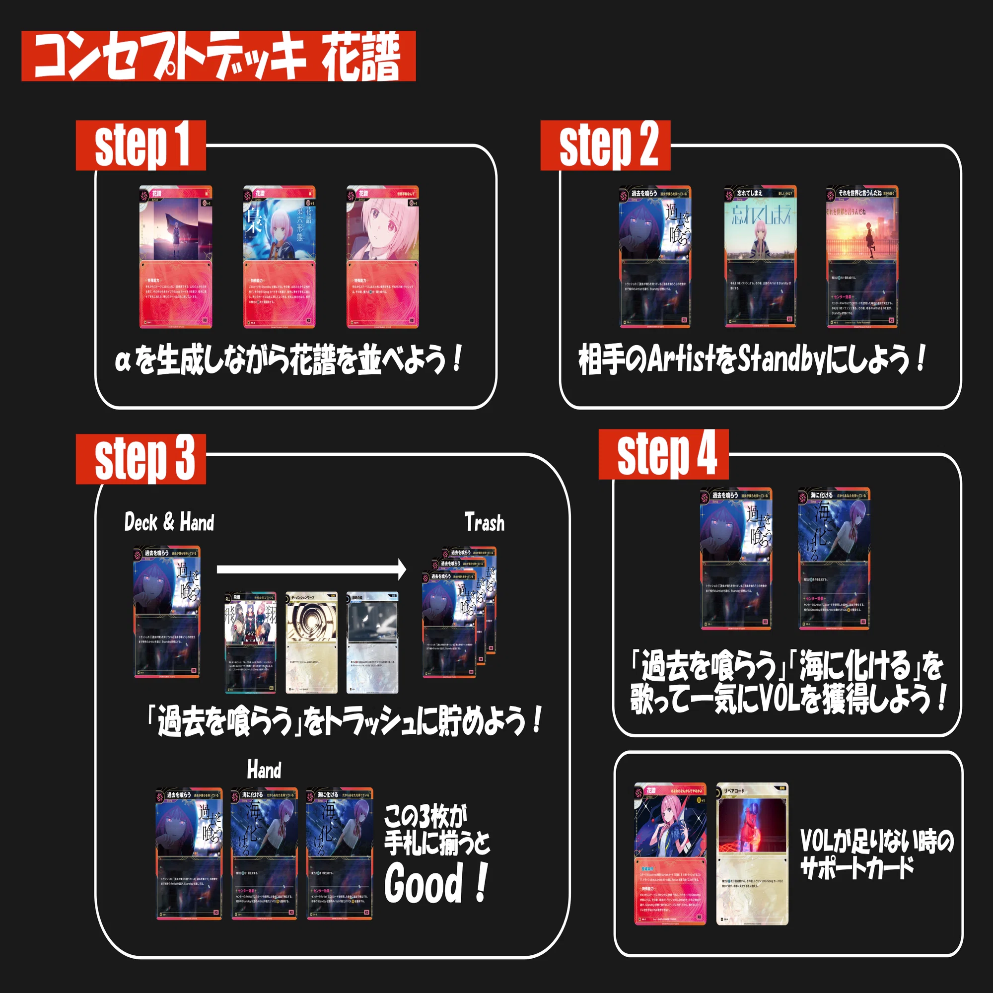 神椿TCG】コンセプトデッキ【花譜】｜seseri