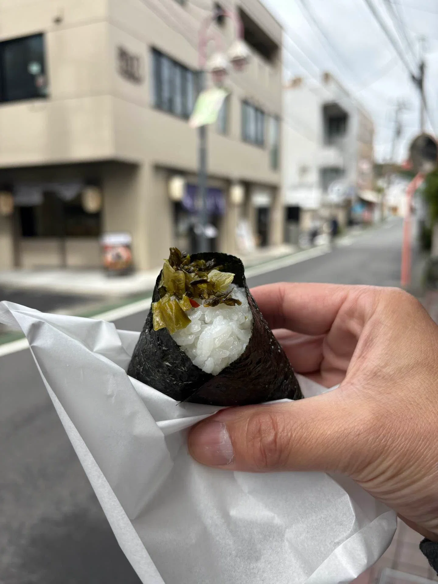 Searching for Early Morning Onigiri in Kamakura 2: Takana Onigiri