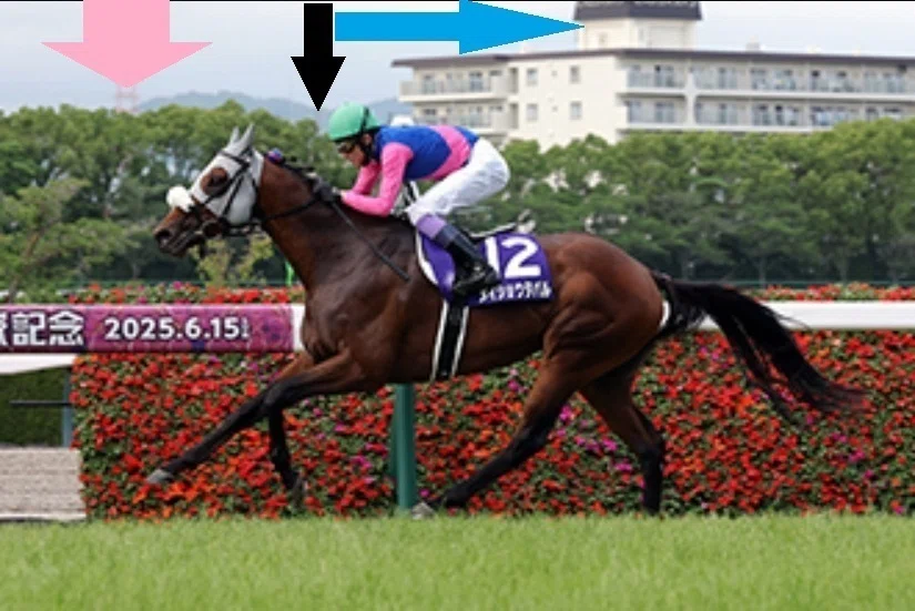 宝塚記念2026 グラフィックサイン馬券｜宝塚記念の画像に写る建造物が