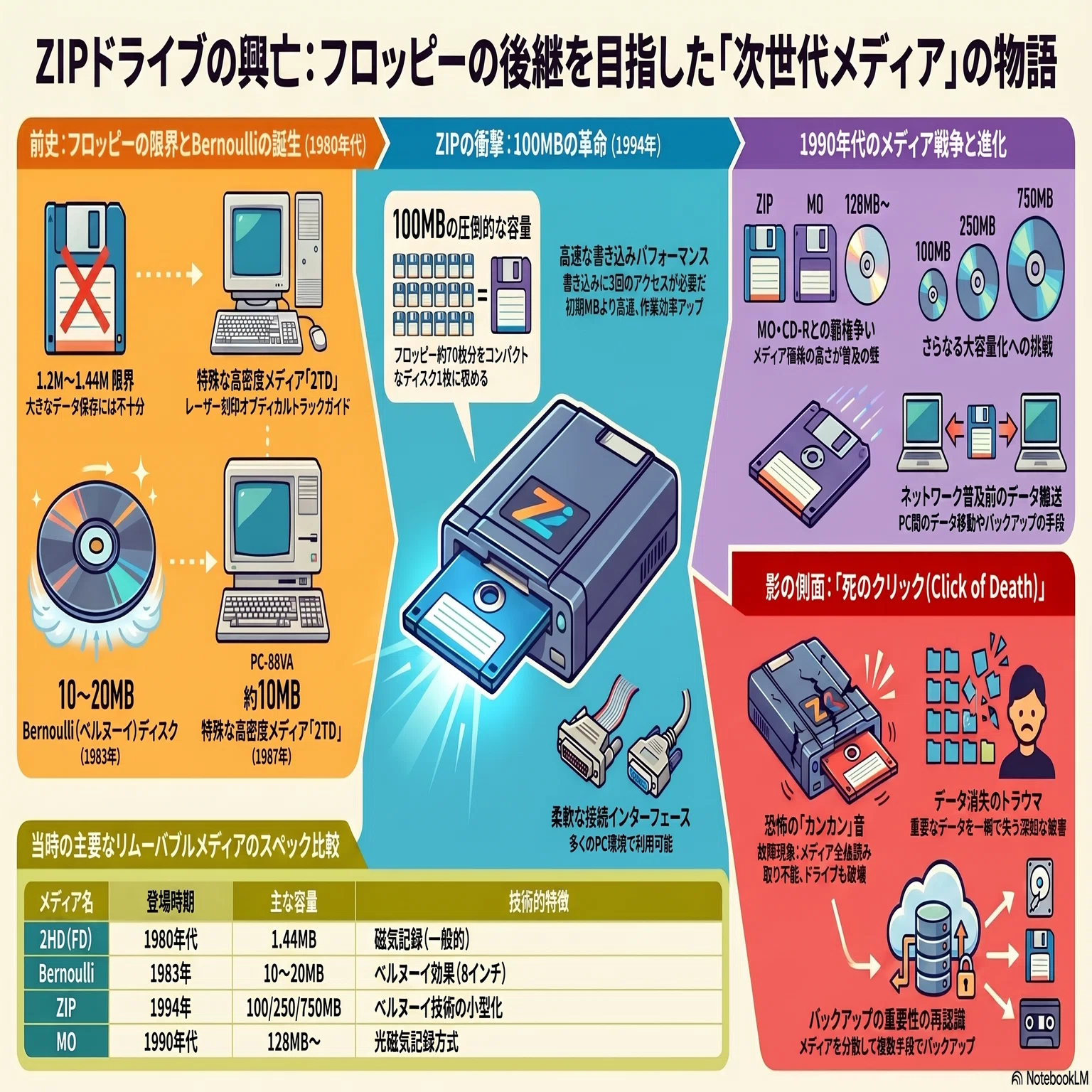 フロッピーの後継メディアは？ZIPドライブ｜kzn