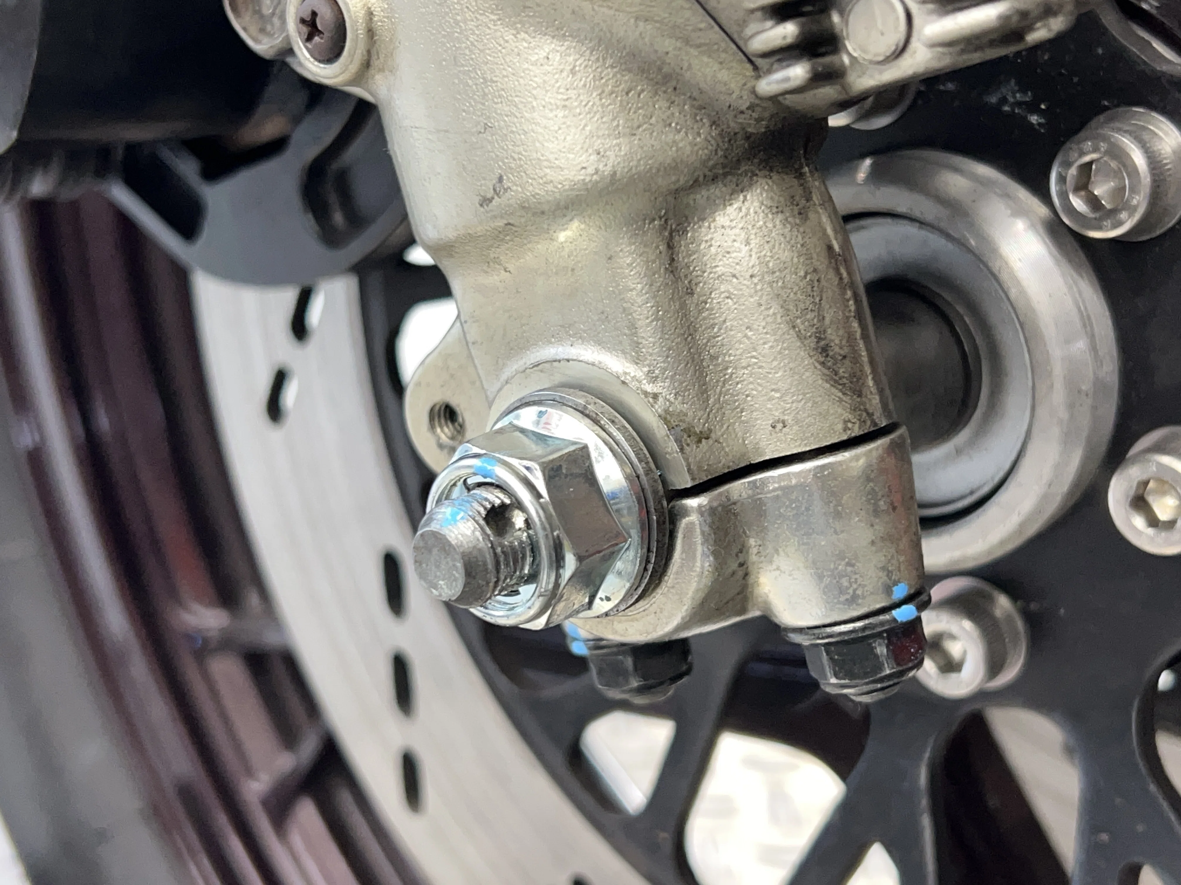ホンダ純正部品｜GSX1100S使用可能｜Fアクスルナット（ロックフランジ 