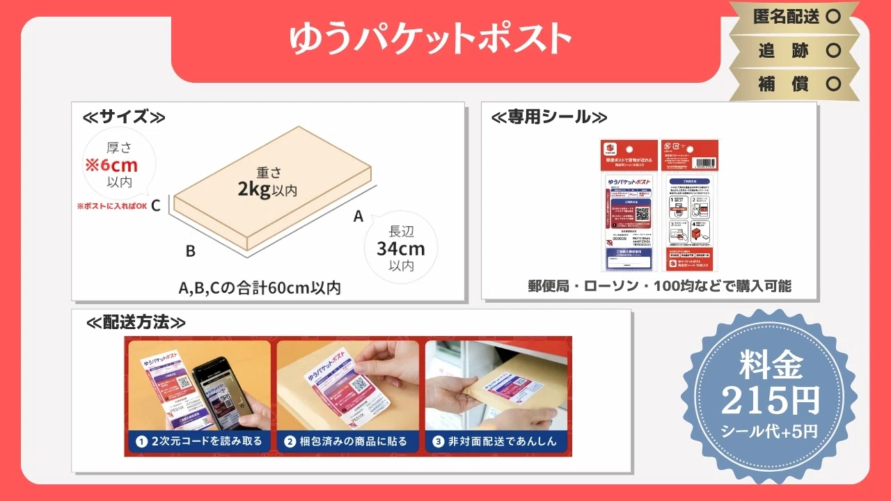 初心者必見】メルカリの15種類から厳選！送料で絶対損しない発送方法