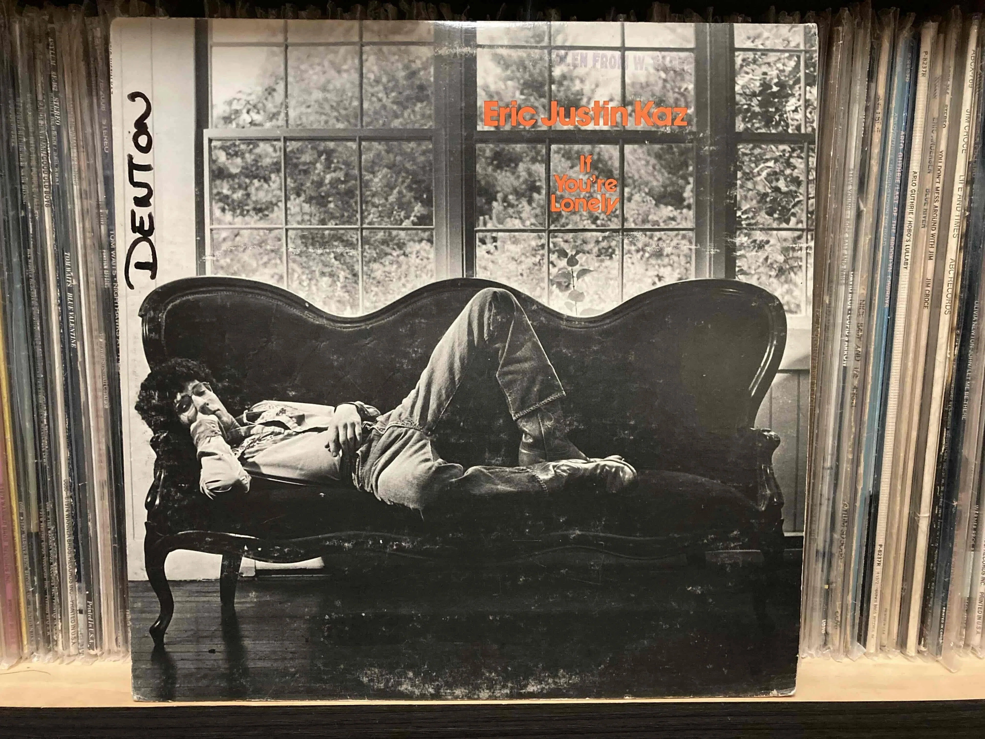 Eric Kaz [ If You're Lonely ] Atlantic SD-7246 ｜naruru's Record