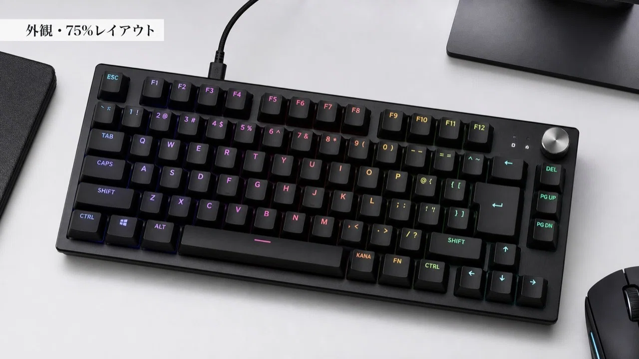 Logicool G G512 X 75レビュー・口コミ評判と特徴｜アナログ