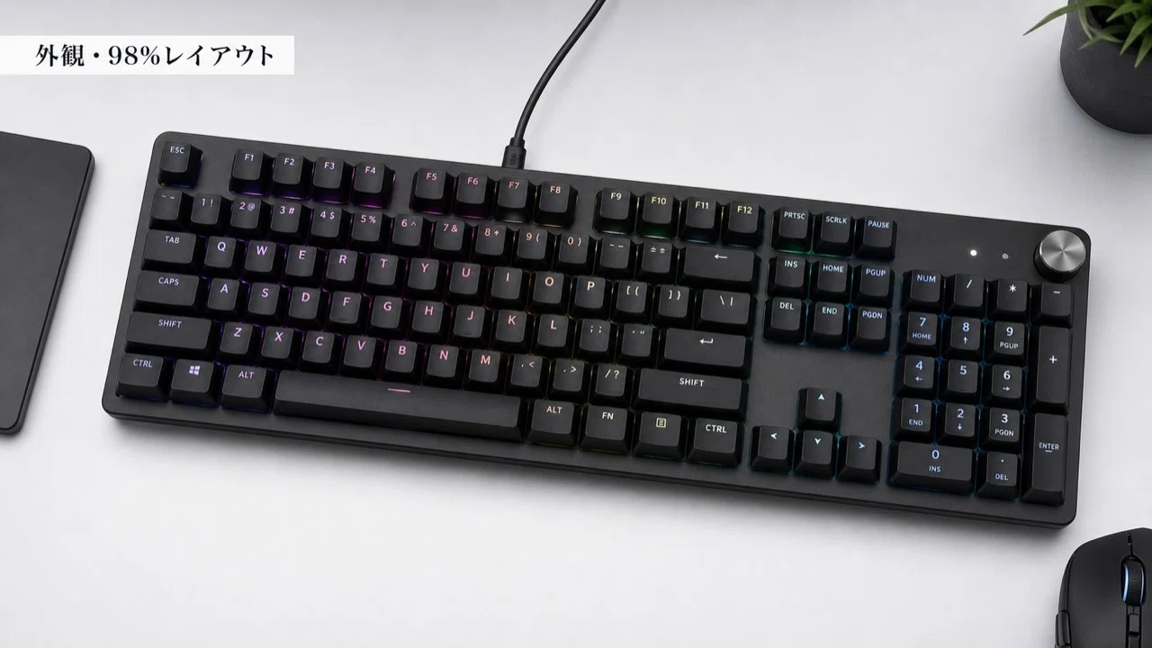 Logicool G G512 X 98レビュー・口コミ評判と特徴｜アナログ