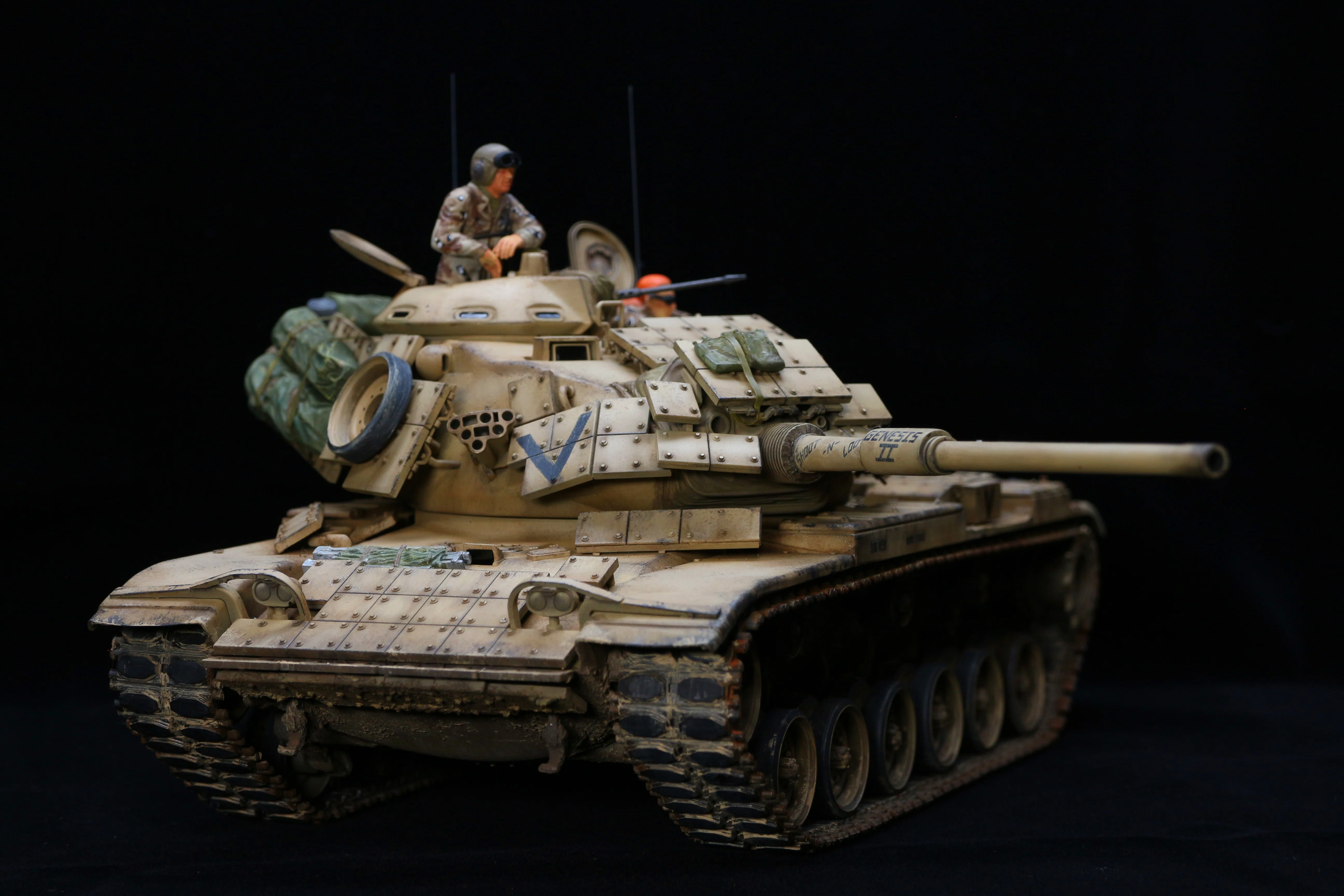 タミヤ1/35 アメリカM60A1 リアクティブアーマー｜Ma