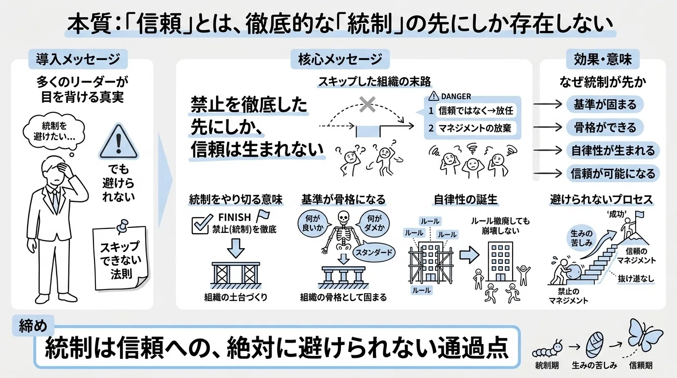 禁止」から「信頼」へ：組織の成熟度が決めるマネジメントの型｜響芯