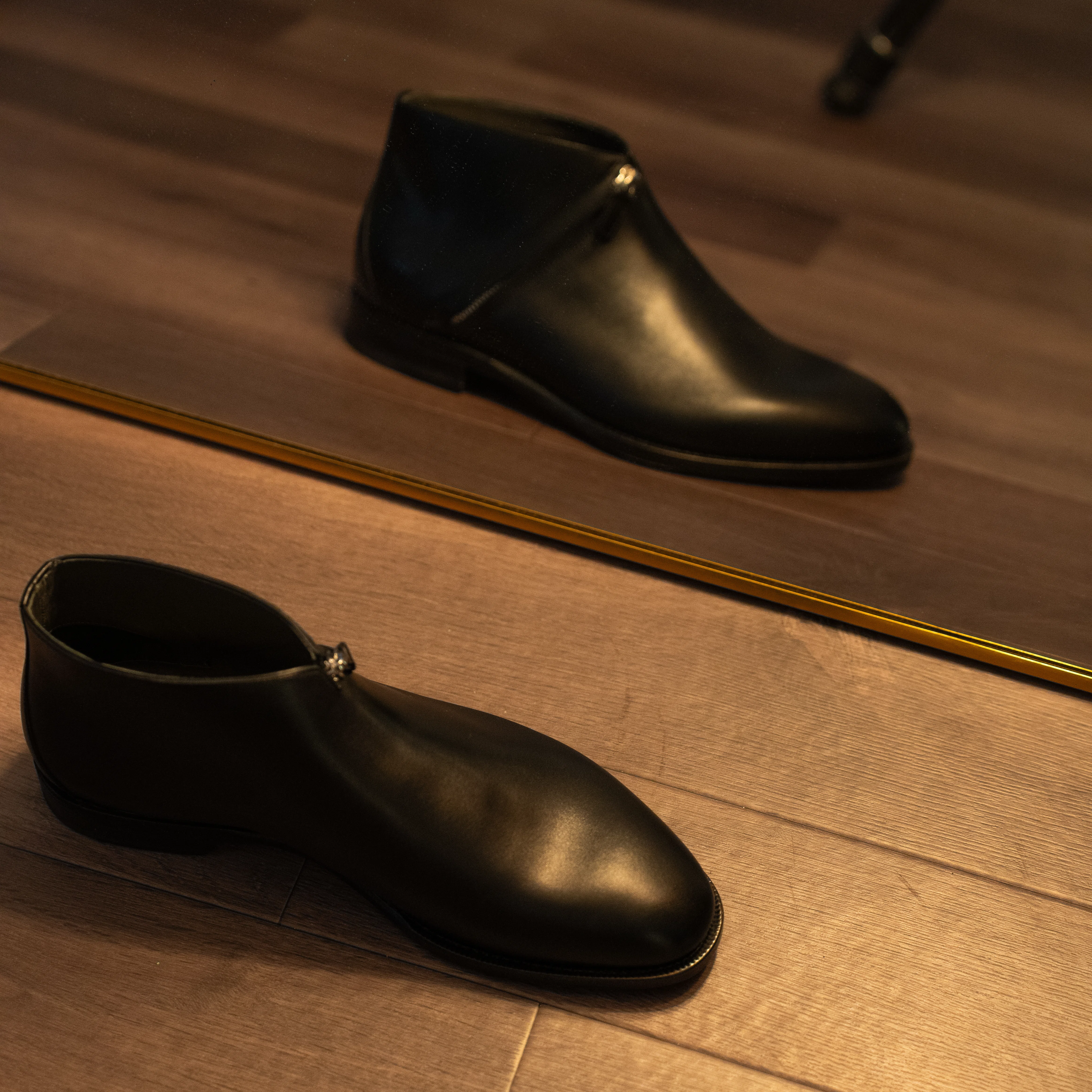 Casual Elegance / F.lli Giacometti Side Zip Boots｜◇装い