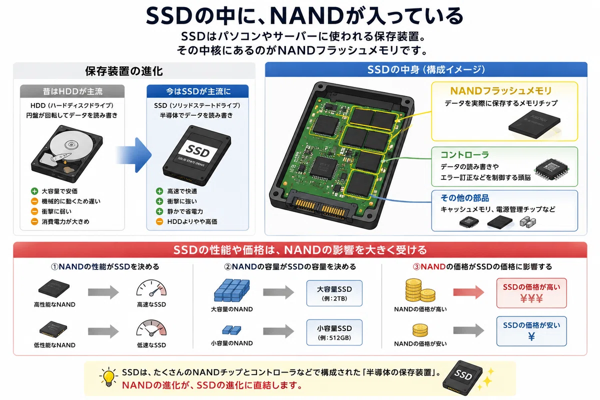AIについて──KioxiaとSamsungから考える、半導体のもう一人の主役