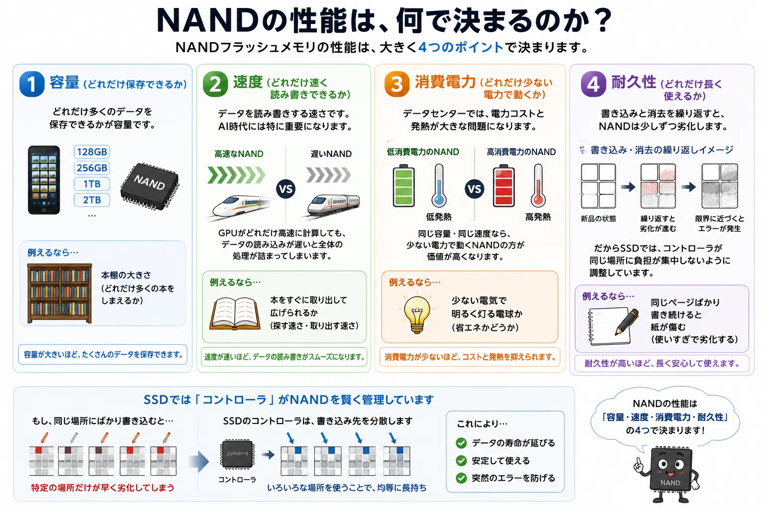 AIについて──KioxiaとSamsungから考える、半導体のもう一人の主役