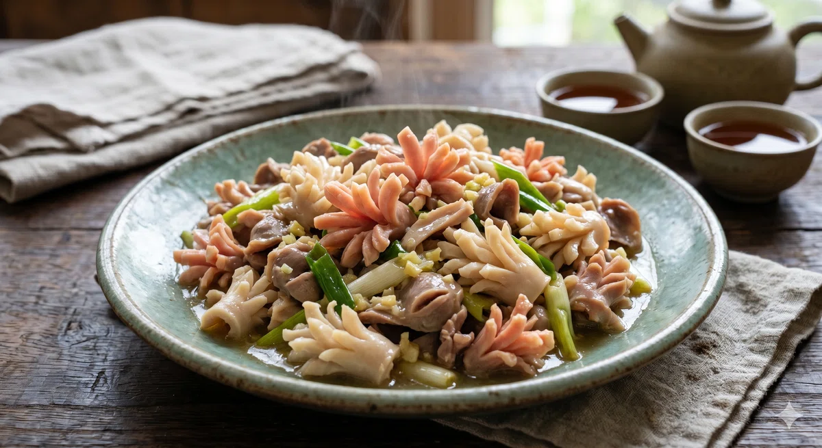 Sh-017: You Bao Shuang Cui | Stir-fried Pork Stomach and Chicken ...