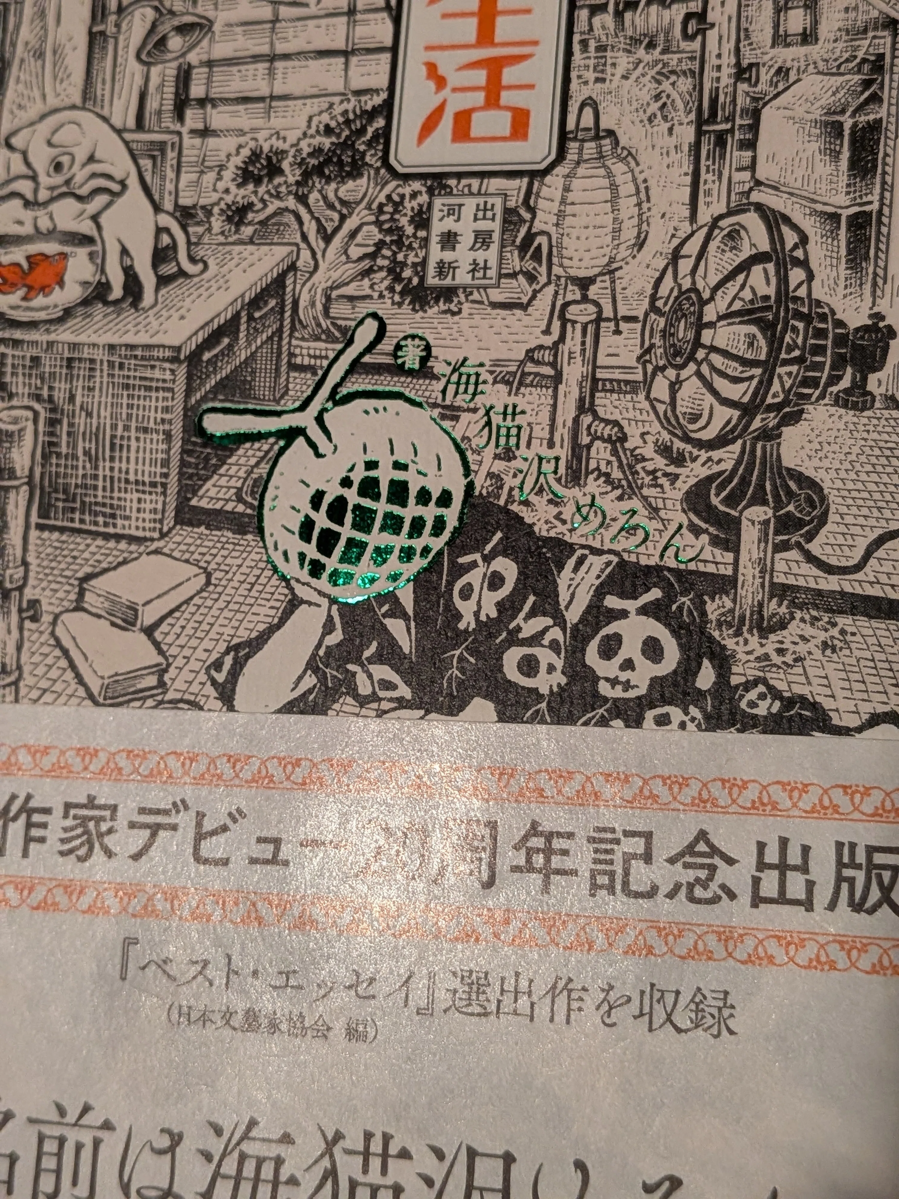 読書日記六十六 随筆傑作選/ 海猫沢めろん｜たのころはんな